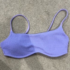 Hollister purple bikini top